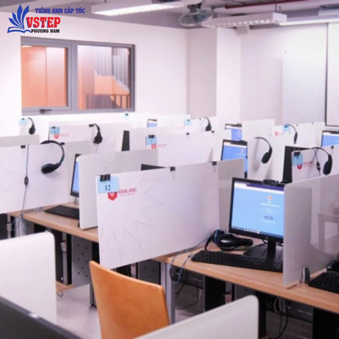 Phòng thi máy tính chứng chỉ B2 VSTEP các trường đại học được cấp chứng chỉ b2 trong phòng thi máy tính