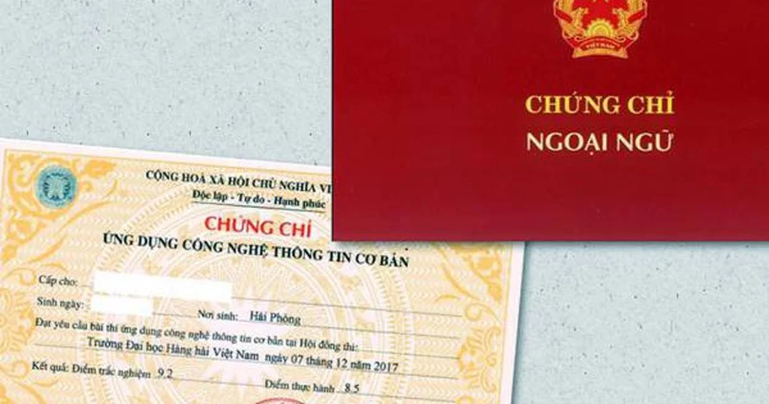 người học chuẩn bị thi lại để đáp ứng thời hạn chứng chỉ b1