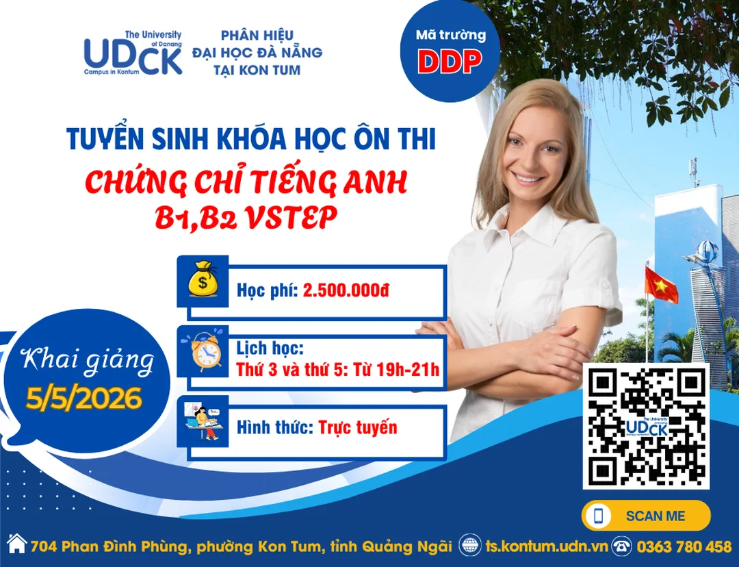 Ôn thi chứng chỉ b1 theo định dạng VSTEP