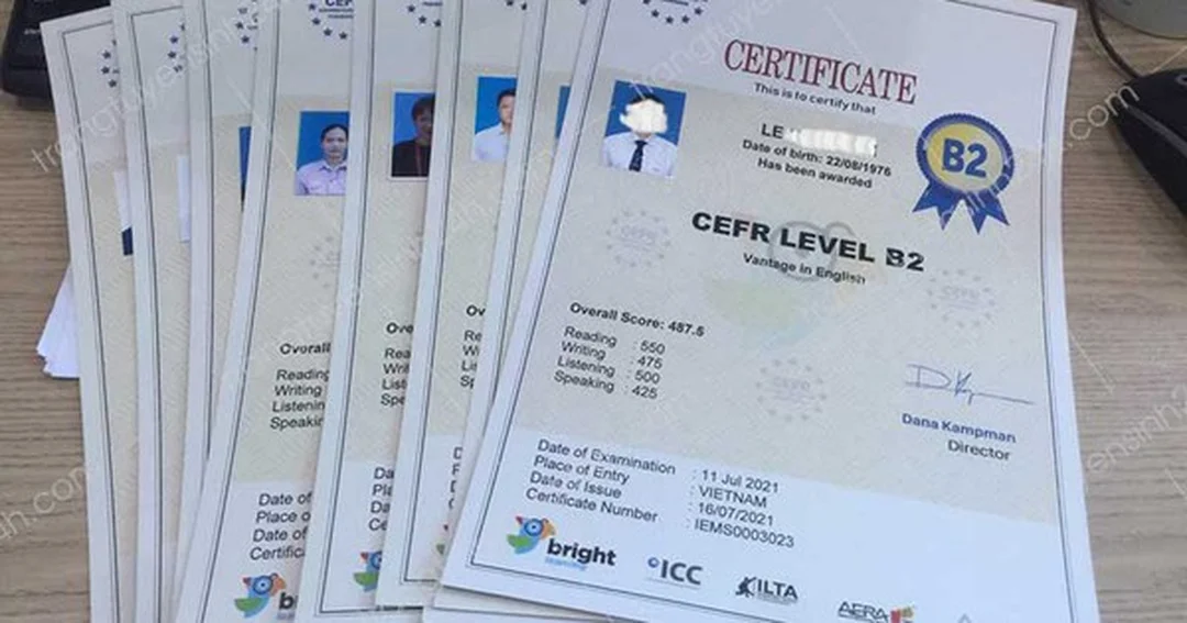 chứng chỉ tiếng anh cefr và quy định đơn vị cấp chứng chỉ