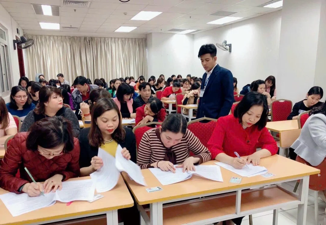 Luyện tập với phần mềm thi thử giúp làm quen giao diện bài thi